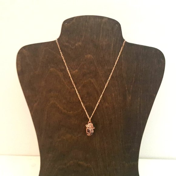 Dream Amethyst Crystal Healing Necklace - Picture 6 of 7